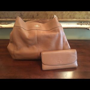 Coach Lexi Handbag and matching Wallet